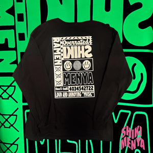 SOLD OUT! MENYA “OVERRATED” LONG SLEEVE